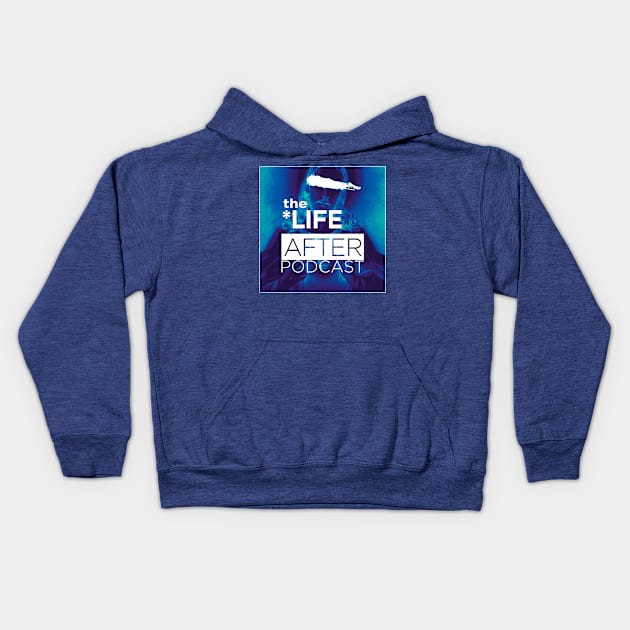 The Life After Album Cover | Blue Items Kids Hoodie by thelifeafter